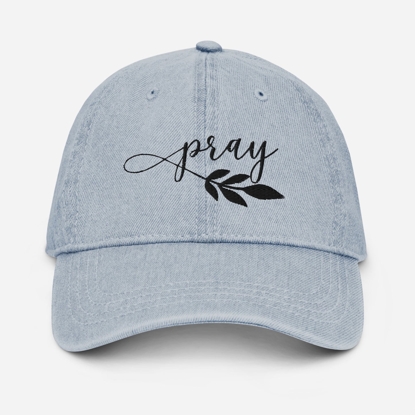 "Pray" - Denim Hat