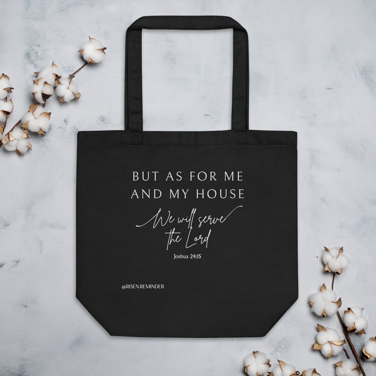 "We Will Serve the Lord" - Eco Tote Bag