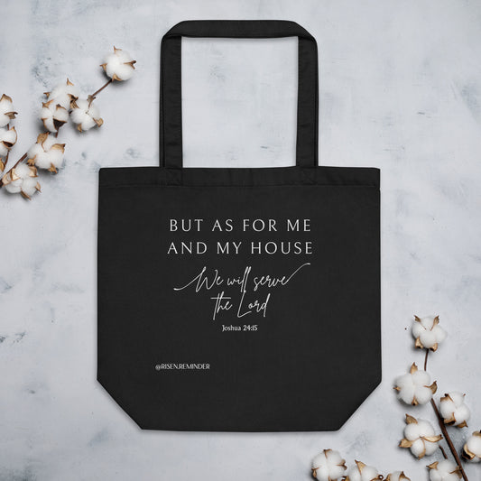 "We Will Serve the Lord" - Eco Tote Bag