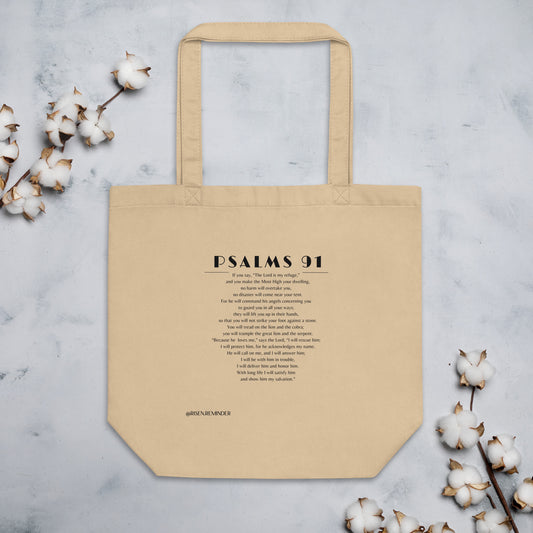 "Psalms 91" - Eco Tote Bag