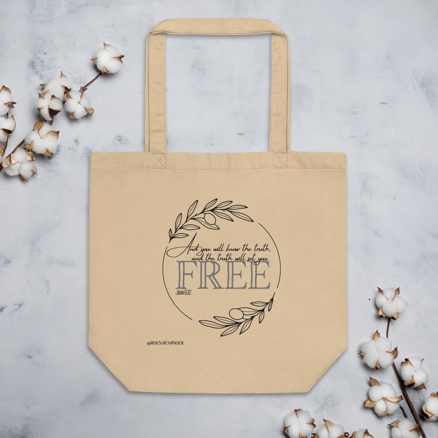 "John 8:32" - Eco Tote Bag