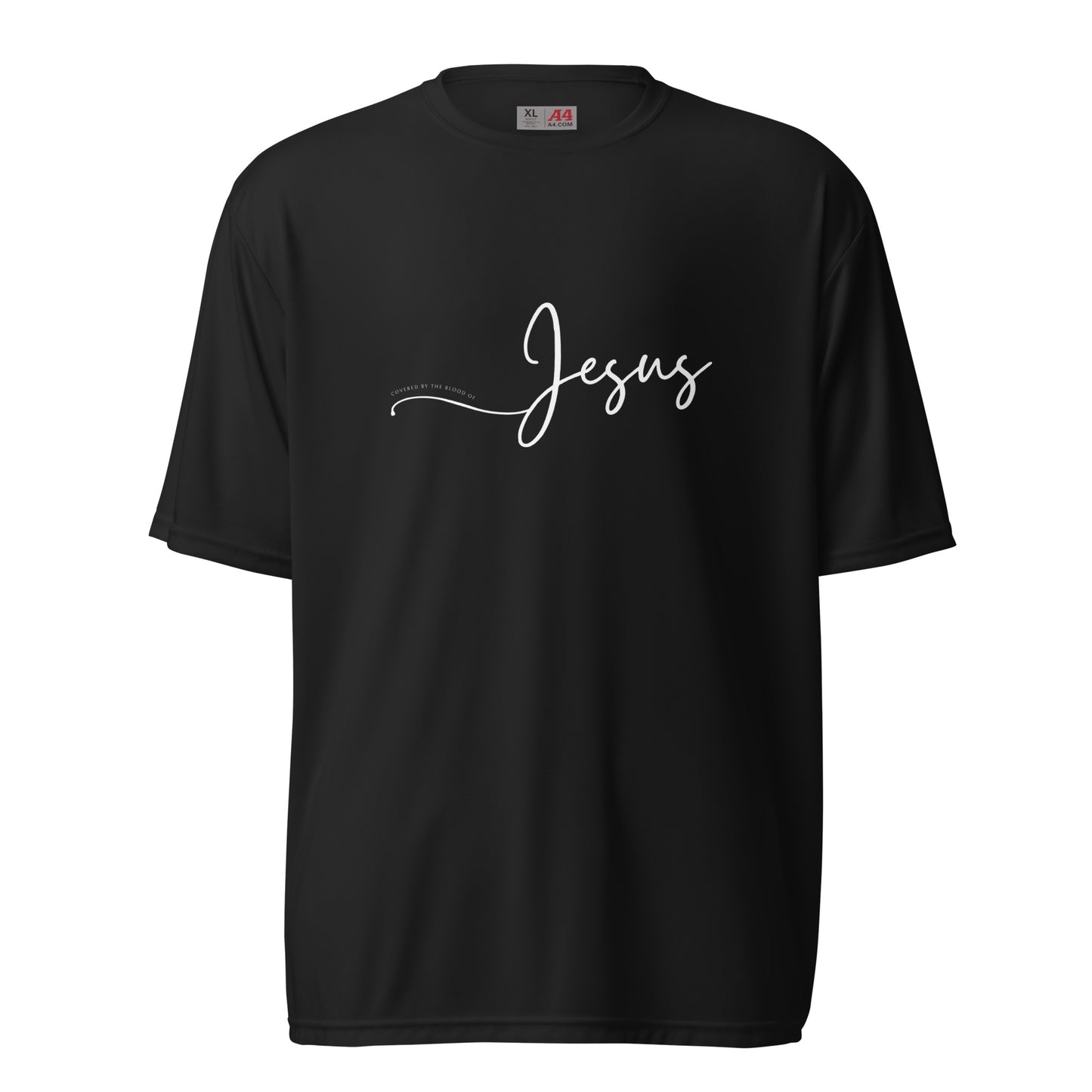 "Jesus" - Unisex performance crew neck t-shirt