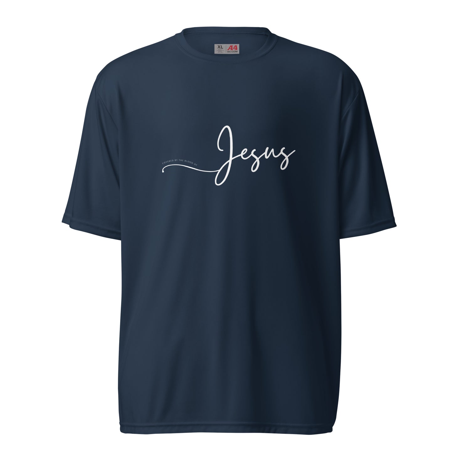 "Jesus" - Unisex performance crew neck t-shirt